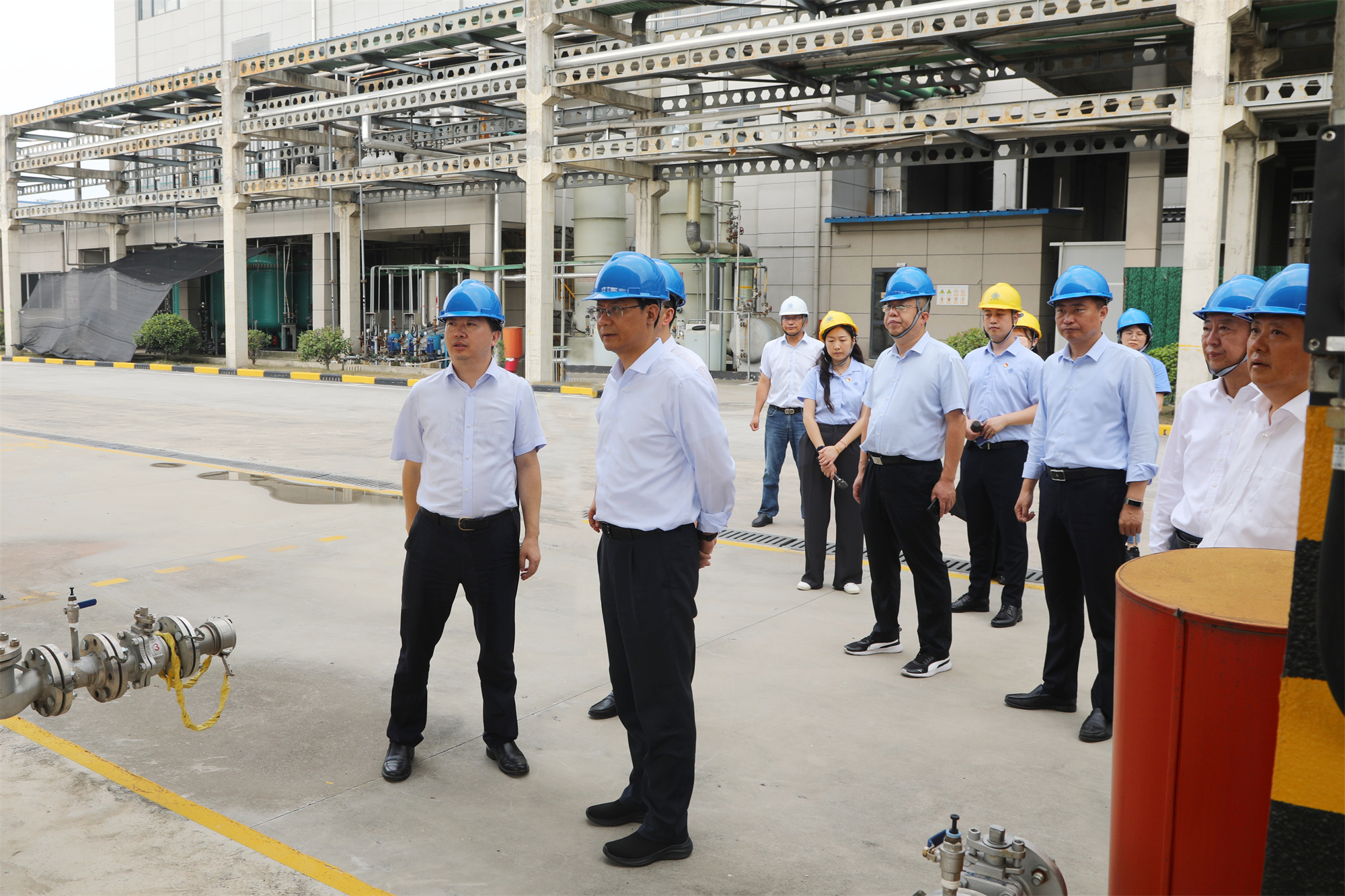 市委书记王进健赴宝马会药业开展节前安全生产检查